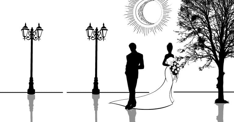 תמונה שחור לבן הזמנה לחתונה